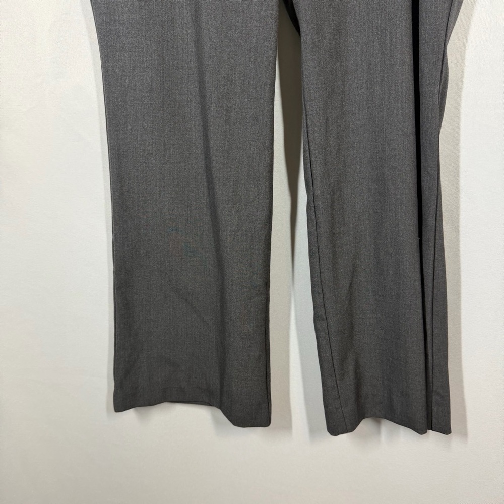 Worthington | Modern Fit Dark Gray Trousers Dress Pants Slacks Women's Size 12PS - Picture 4 of 16